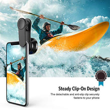 Load image into Gallery viewer, (2020 New Upgraded) Phone Camera Lens, 3 in 1 Cell Phone Lens Kit for iPhone, Samsung, 180°Fisheye Lens, 0.6X Wide Angle Lens, 15X Macro Lens, for TIK Tok Video, Live Show, Video Chat, Vlog, etc