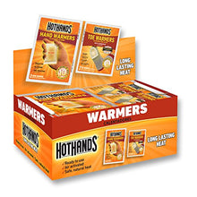 Load image into Gallery viewer, HotHands Hand & Toe Warmers - Long Lasting Safe Natural Odorless Air Activated Warmers - 24 Pair OF Hand Warmers & 8 Pair Of Toe Warmers