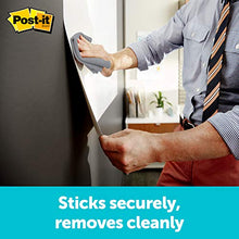 Load image into Gallery viewer, Post-it Dry Erase Whiteboard Film Surface for Walls, Doors, Tables, Chalkboards, Whiteboards, and More, Removable, Stain-Proof, Easy Installation, 4 ft x 3 ft Roll (DEF4X3)