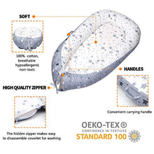 Load image into Gallery viewer, Mamibaby Baby Lounger, Baby Nest Moose Newborn Lounger Perfect for Co Sleeping, Moose Portable Crib Baby Bed Bassinet Snuggle Bed for Travel, Suitable for 0-12 Months