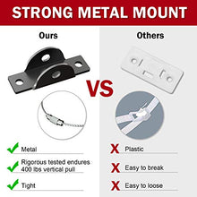 Load image into Gallery viewer, SYOSIN Furniture Straps (6 Pack) for Baby Proofing, Metal Child Proofing Furniture Anchors, Secure 400 Pound Falling Furniture Prevention Straps Child Pet Safety Straps Earthquake Resistant