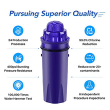 Load image into Gallery viewer, ICEPURE CRF-950Z Pitcher Water Filter Replacement for PUR CRF950Z, PPF900Z, PPF951K, PPT700W, CR-1100C, CR1100CV, DS-1800Z, PPT711W, PPT711B, PPT111W and More PUR Pitcher and Dispensers System, 4PACK