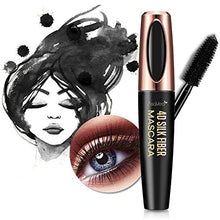 Load image into Gallery viewer, Natural 4D Silk Fiber Lash Mascara, Lengthening and Thick, Long Lasting, Waterproof & Smudge-Proof, All Day Exquisitely Lush, Full, Long, Thick, Smudge-Proof Eyelashes
