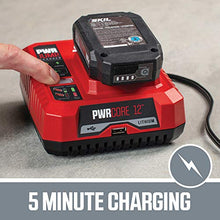 Load image into Gallery viewer, SKIL PWRCore 12 Brushless 12V 1/2 Inch Cordless Drill Driver, Includes 2.0Ah Lithium Battery and PWRJump Charger - DL529002