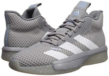 Load image into Gallery viewer, adidas Men's Pro Next 2019 Basketball Shoe, Light Onix/White/Glow Blue, 10.5 M US