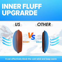 Load image into Gallery viewer, TALONITE Winter Ear Muffs for Men & Women Foldable Fleece Ear Warmers - Pefer for Outdoor Skiing - Behind the Head Earmuffs