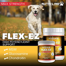 Load image into Gallery viewer, Nutriline Labs Hip and Joint Supplement for Dogs, Chondroitin Chewable and Glucosamine for Dogs, MSM and Turmeric Dog Vitamins and Supplements, MAX Strength Large/Giant Breeds (150 Soft Chews)