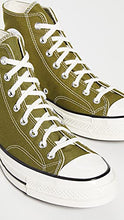 Load image into Gallery viewer, Converse Men's Hi Chuck 70 Sneakers, Dark Moss/Egret/Black, 12 Medium US