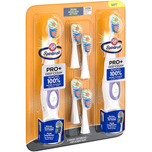 Load image into Gallery viewer, Arm & Hammer Spinbrush Pro+ Deep Clean Battery Powered Toothbrush, Club Tray, 2 Brushes, 4 Refills