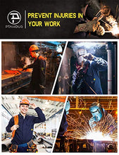 Load image into Gallery viewer, PTAHDUS Men's Flame Resistant Long Sleeve Henley Shirt, 7.1 Ounce 100% Cotton FR Workwear Clothing for Men (Grey, Small)