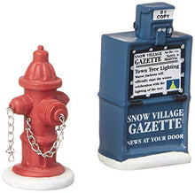 Load image into Gallery viewer, Department 56 Accessories for Villages Fire Hydrant and Newspaper Box Accessory Figurine (Set of 2)