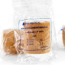 Load image into Gallery viewer, 15 Bulk Pack Self Adherent Cohesive Wrap Bandages 2 Inches X 5 Yards, Self Adhesive Rolls for Swelling Sprains and Soreness On Wrist and Ankle (15)