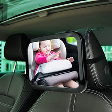 Load image into Gallery viewer, Zacro Baby Car Mirror, Shatter-Proof Acrylic Baby Mirror for Car, Rearview Baby Mirror-Easily to Observe The Baby's Every Move, Safety and 360 Degree Adjustability