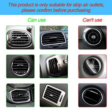 Load image into Gallery viewer, Car Air Conditioner Decoration Strip for Vent Outlet, 20 Pieces Universal Waterproof Bendable Air Vent Outlet Trim Decoration, Suitable for Most Air Vent Outlet, Car Interior Accessories (Red)