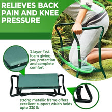 Load image into Gallery viewer, H&GT Garden Kneeler and Seat, Foldable Garden Stool Heavy Duty Gardening Bench for Kneeling and Sitting to Prevent Knee & Back Pain, Great Gardening Gifts for Women, Grandparents, Seniors, Mom & Dad