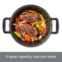 Load image into Gallery viewer, All-Clad Electric Dutch Oven, Cast Iron and Stainless Steel, 5 quart