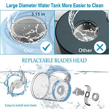 Load image into Gallery viewer, Baby Food Maker Eccomum Baby Food Processor Multi-Function Cooker and Blender to Steam and Puree Baby Food Warmer Mills Machine- 20 Oz Tritan Stirring Cup, Touch Control Panel, Auto Shut-Off