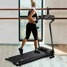 Load image into Gallery viewer, Kinelo Folding Electric Treadmill Motorized Running Machine Easy Assembly, 12 Programs with Transportation Wheels Electric Treadmills for Home Gym