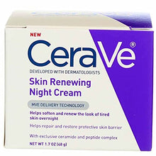 Load image into Gallery viewer, CeraVe 1.7 Ounce Skin Renewing Night Cream