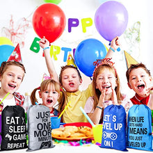 Load image into Gallery viewer, 36 Pieces Video Game Party Favors Includes Video Game Bracelets Wristbands Gaming Party Bags with Drawstring Game Controller Keychains for Video Game Birthday Party Favors Supplies
