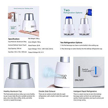 Load image into Gallery viewer, Portable Cooling Cup, Electric Cooler Smart Device Fast-freezing Mini Mobile Refrigerator Cools For Beverage Wine Beer Cola Birthday Present,A