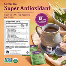 Load image into Gallery viewer, Yogi Tea - Digestion and Detox Tea Variety Pack Sampler (6 Pack) - Green Tea Super Antioxidant, Ginger, DeTox, Blackberry Apple Cider, Honey Chai Turmeric Vitality, and Egyptian Licorice - 96 Tea Bags