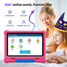 Load image into Gallery viewer, 10.1 inch Kids Tablet, G-TiDE Android 11 Tablet for Kids, 32GB Storage (Up to 128GB), Learn & Play Kids App (Klap), Parental Control, Kid-Proof case and Screen Protector, Pink