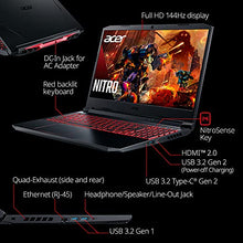 Load image into Gallery viewer, Acer Nitro 5 AN515-55-53E5 Gaming Laptop | Intel Core i5-10300H | NVIDIA GeForce RTX 3050 Laptop GPU | 15.6" FHD 144Hz IPS Display | 8GB DDR4 | 256GB NVMe SSD | Intel Wi-Fi 6 | Backlit Keyboard