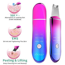 Load image into Gallery viewer, Skin Scrubber Face Spatula, JOYJULY Facial Cleansing Scraper Peel Pores Cleanser,Blackhead Removal Acne Extractor Skin Exfoliation Colorful