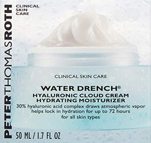 Load image into Gallery viewer, Peter Thomas Roth Water Drench Hyaluronic Cloud Cream Hydrating Moisturizer for Face, Up to 72 Hours of Hydration for More Youthful-Looking Skin, Fragnance Free, 1.69 Fl Oz