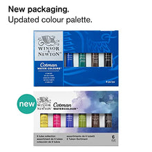 Load image into Gallery viewer, Winsor & Newton Cotman Water Colour Paint, Set of 6, 8ml Tubes