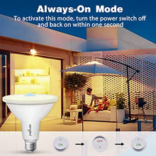 Load image into Gallery viewer, Sengled Motion Sensor Flood Lights Outdoor Dusk to Dawn Security Light Bulbs, E26 PAR38 Motion Activated 3000K Warm White, 1500LM, Waterproof LED Light Bulbs for Porch, Driveways,2 Pack 4th Gen