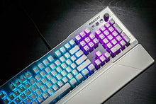 Load image into Gallery viewer, ROCCAT Vulcan 122 Mechanical PC Tactile Gaming Keyboard, Titan Switch, AIMO RGB Backlit Lighting Per Key, Detachable Palm/Wrist Rest, Anodized Aluminum Top Plate, Full Size, White/Silver