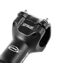 Load image into Gallery viewer, Wake MTB Stem 31.8 110mm 0-60 Degree Adjustable Bike Stem Mountain Bike Stem Short Handlebar Stem for Most Bicycle, Road Bike, MTB, BMX, Fixie Gear, Cycling (Aluminum Alloy, Lightweight, Black)