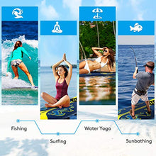 Load image into Gallery viewer, Giantex 6' Surfboard Surfing Surf Beach Ocean Body Foamie Board with Removable Fins, Great Beginner Board for Kids, Adults and Children