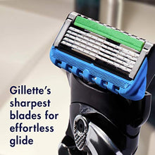 Load image into Gallery viewer, Gillette Fusion ProGlide Razors for Men, 1 Gillette Razor, 4 Razor Blade Refills, Shields Against Skin Irritation