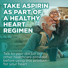 Load image into Gallery viewer, Amazon Basic Care Aspirin 81 mg Pain Reliever (NSAID) Chewable Tablets, Low Dose Aspirin, Orange Flavor, 36 Count