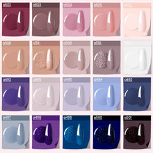 Load image into Gallery viewer, Beetles 20Pcs Gel Nail Polish Kit, with Glossy & Matte Top Coat and Base Coat- Girls Night Collection Popular White Nude Gray Glitters Soak Off Gel Polish Gift for Girls Women