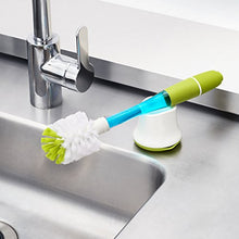 Load image into Gallery viewer, OXO Tot Soap Dispensing Bottle Brush with Stand- New Color Available