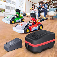 Load image into Gallery viewer, Accessories Kit Bundle Compatible with Nintendo Switch Mario Kart Live, OIVO Kart Case, Kart Mount Holder, Kart Head Cover, AR Lens Cover