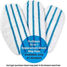 Load image into Gallery viewer, Steam Mop Cleaner 10-in-1 with Convenient Detachable Handheld Unit, Laminate/Hardwood/Tiles/Carpet Kitchen - Garment - Clothes - Pet Friendly Steamer Whole House Multipurpose Use by PurSteam