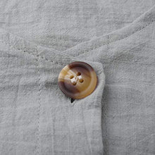 Load image into Gallery viewer, TUU Fashion Women's 3/4 Sleeve V Neck Button Down Shirts Casual Tops Blouses Gray