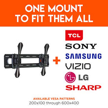 Load image into Gallery viewer, ECHOGEAR Full Tilt TV Wall Mount - Advanced Extendable Bracket for Maximum Tilting Range On Large TVs - Ideal for Mounting A 40"-86" TV Above A Fireplace - Easy Install & Hardware Included - EGLT2