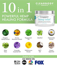 Load image into Gallery viewer, Hemp Pain Relief Cream- Made in USA Lab Tested Hemp Oil Formula for Arthritis, Back, Knee, Joint, Carpal Tunnel, Nerve, Muscle Pain for Inflammation, Soreness with Natural Peppermint & Arnica Extract
