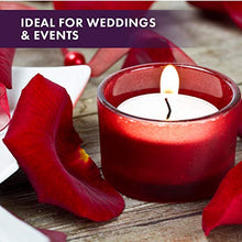 Load image into Gallery viewer, MontoPack Unscented Tea Lights Candles in Bulk | 200 White, Smokeless, Dripless & Long Lasting Paraffin Tea Candles | Small Votive Mini Tealight Candles for Home, Pool, Shabbat, Weddings & Emergencies