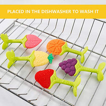 Load image into Gallery viewer, NASHRIO Baby Teething Toys 5 Pack - Silicone BPA Free Natural Organic Freezer Safe Teethers for Newborn Infant, Soft & Textured - Babies Shower Gift