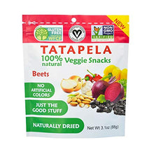 Load image into Gallery viewer, Tatapela 100% Natural Veggie Snacks, 5 Pack, Beets Almond, Naturally Dried Veggie Chewy Bites, No Artificial Colors, Flavors or Preservatives, Non-GMO, Vegan, Gluten-Free, Made In USA
