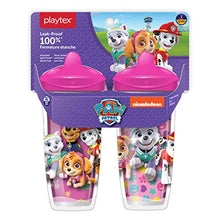 Load image into Gallery viewer, Playtex Sipsters Stage 3 Paw Patrol Spill-Proof, Leak-Proof, Break-Proof Spout Cup for Girls, 9 Ounce - Pack of 2