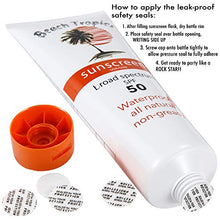 Load image into Gallery viewer, Hidden Alcohol Flask - XL 10oz Sunscreen Flask Lets You Sneak Booze Anywhere Includes FREE Funnel and Leak-Proof Safety Seals by Classy Wino - Set of 2