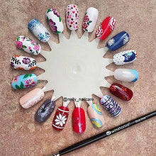 Load image into Gallery viewer, Winstonia 5 pcs Nail Art Brushes Set Liner Striping Brush for Strokes, Details Painting, Blending, Elongated Lines - FINE LINE